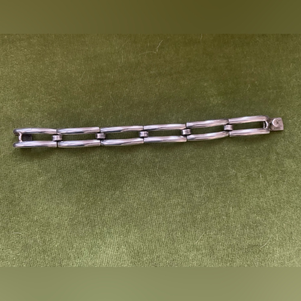 Vintage Sterling Silver Bracelet STERLING MEXICO 7 Inches Long